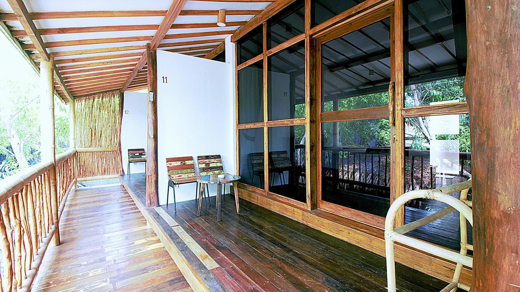 Serene Beach Villa Gili Trawangan Exterior foto